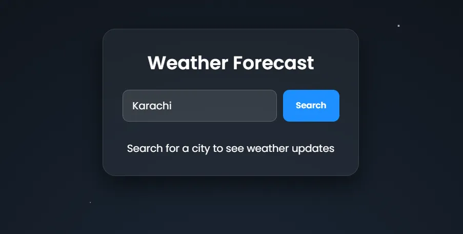 SkyCast Weather App